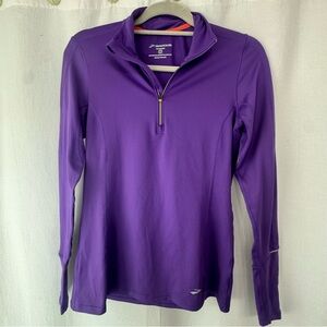 Brooks Running Quarter-Zip Long Sleeve Shirt